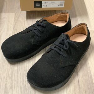 NEW kalso earth shoes men's 10.5 Faroe Lokah black suede oxford
